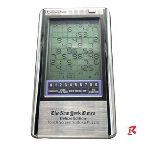 Excalibur The New York Times Touch Screen Crossword Puzzle Handheld Game